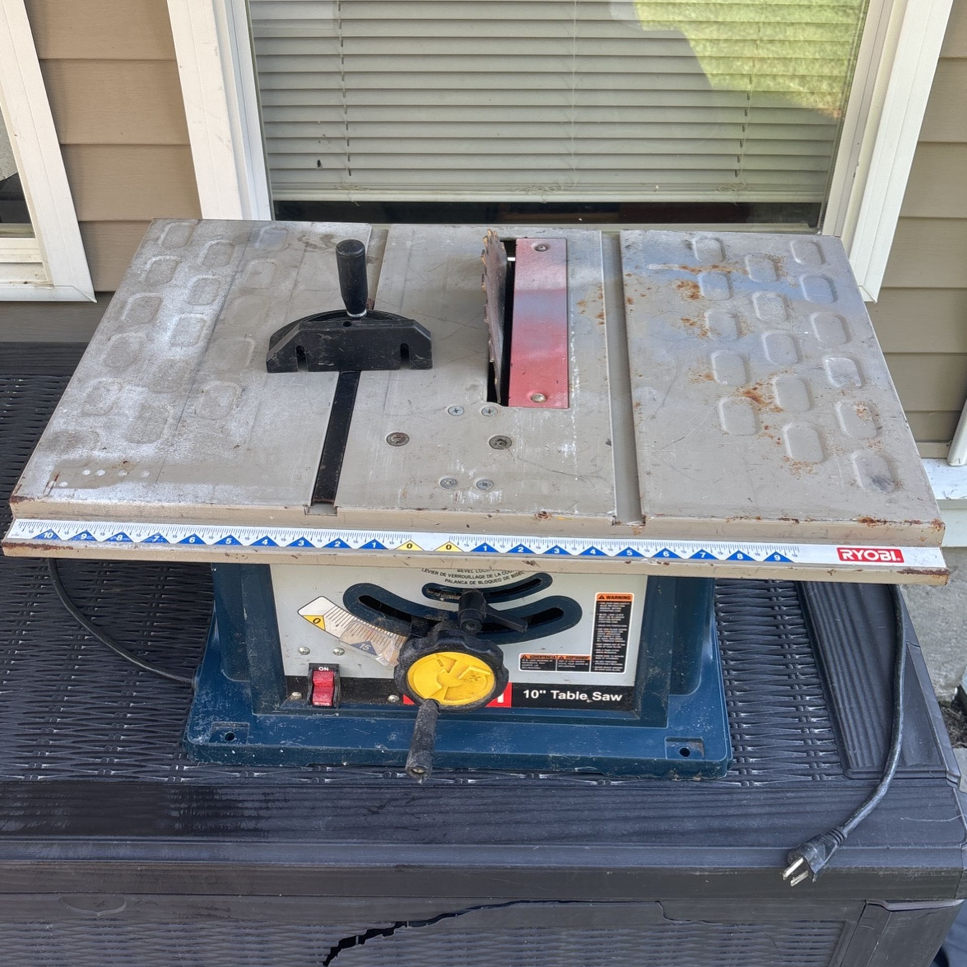 RYOBI 10” Table saw