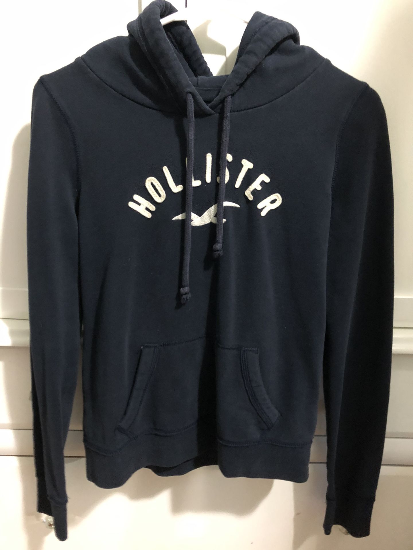 Hollister navy blue hoodie