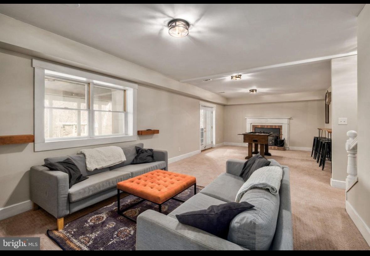 2 Sofas and an Ottoman