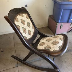 Antique rocking chair