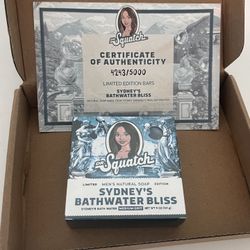 Dr.Squatch Sydney's Bathwater Bliss Limited Edition Natural Soap