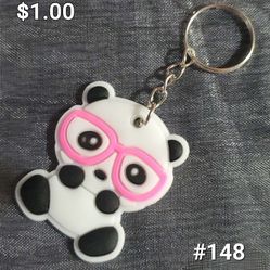 Brand New Variety Of Rubber Keychains 