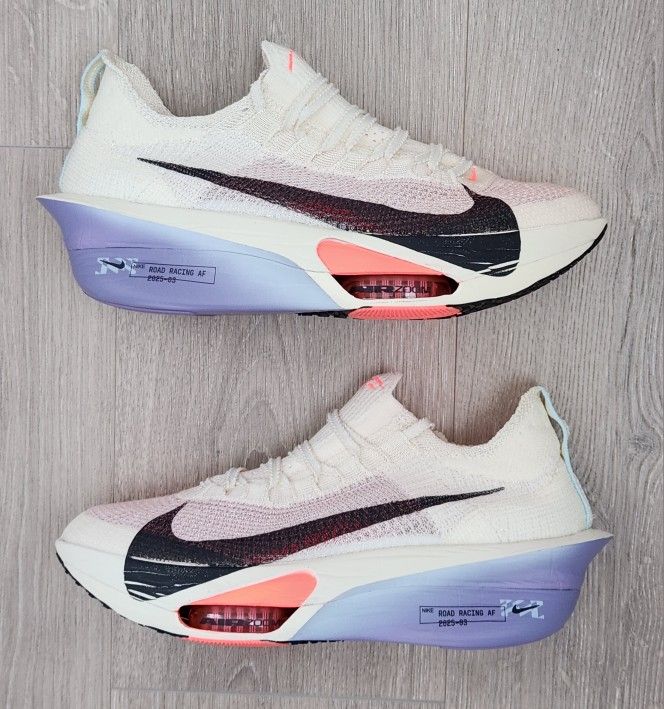 Nike Air Zoom Alphafly 3 Next% Road Racing Shoe FD8315-101 Womens Size 10.5 MSRP $295
