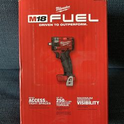 MILWAUKEE M18 FUEL 3/8 COMPACT  IMPACT  WRENCH  DRILL W/FRICTION RING  ( No Battery No Charger )