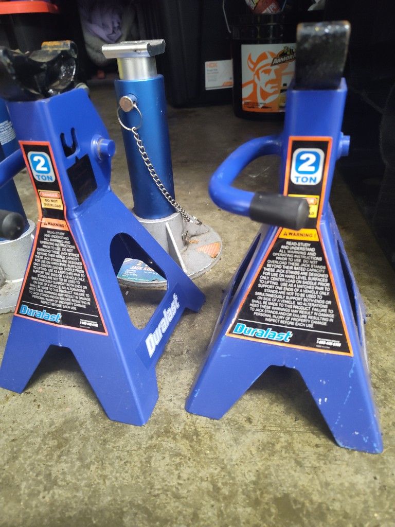 Duralast 2 Ton Jack Stand Pair 