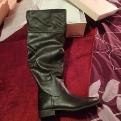 Brand New Wide Calf Boots, Knee High. Size 9.5