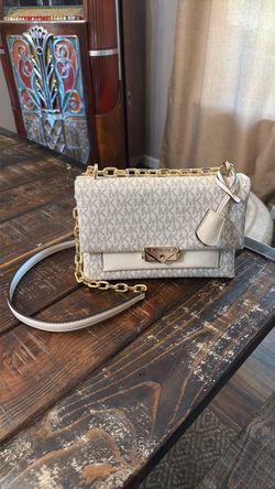 MICHAEL KORS Cece Light Cream Multi Leather