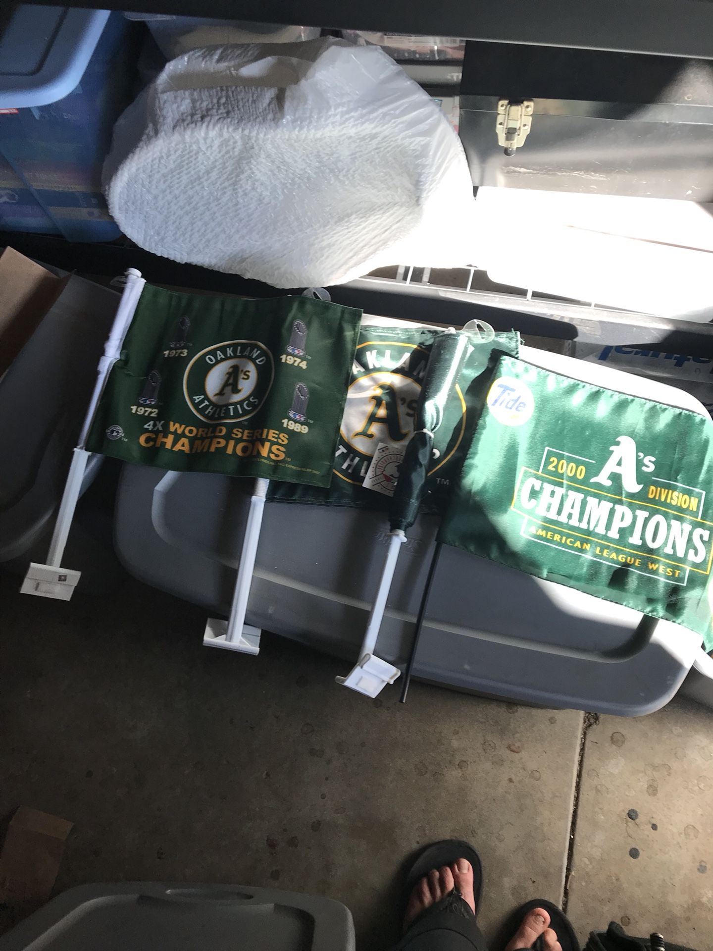 Oakland Athletics Car Flags MLB