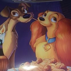 Lady anx the tramp Original Movie poster 27x40