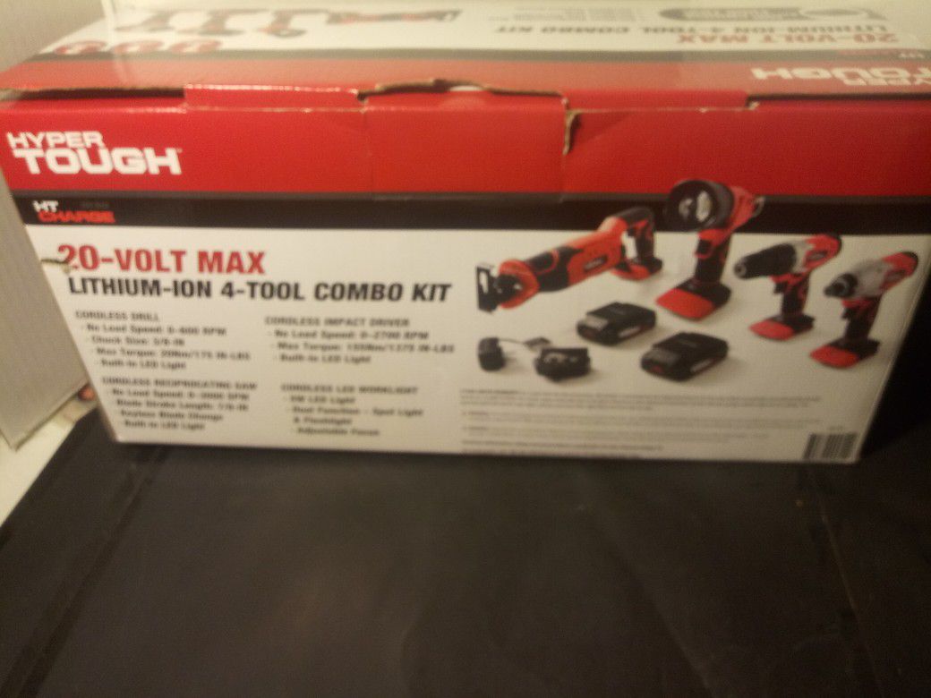 20v Lithium 4 Tool Combo