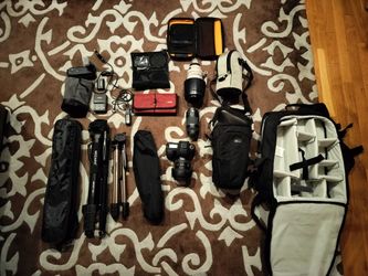 Canon EOS 6D Digital SLR + Multiple Lenses And Accessories