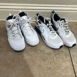 2 Pairs – Jordan Flight Club 91 (5.5Y) + Nike Air Max Excee (6.5Y) – $40 & $35