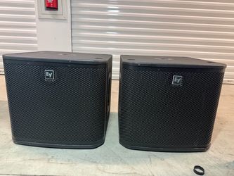 2 Ev Electro-Voice zxA1 12" subwoofer 700 watt firm on price
