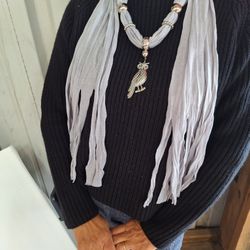 Scarf with Charm