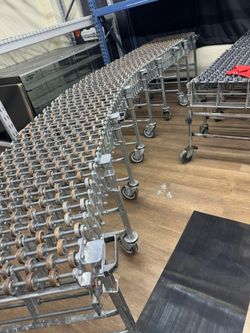 Flexible Expandable Skate Wheel Conveyor 