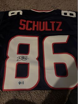Texan signed jersey