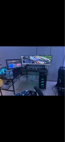 Selling of and monitor set up