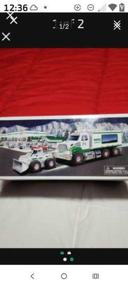 2008 Hess Toy Truck and Front Loader