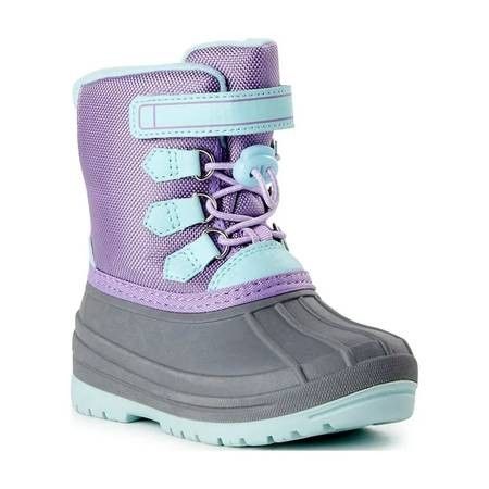 NEW SZ 6 or 7 Toddler Infant Girl Baby Insulated Winter Snow Boot Warm Cold Weather Duck