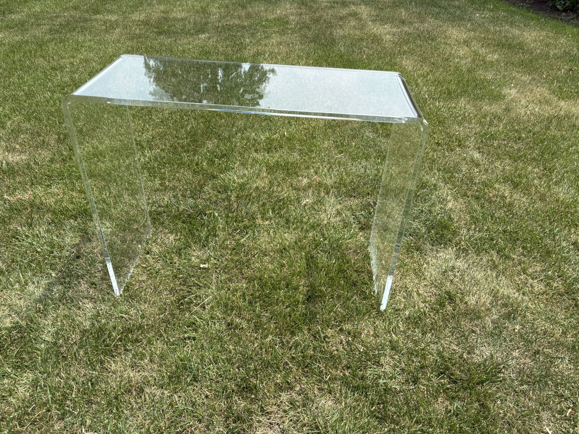 Medium Acrylic Console Table