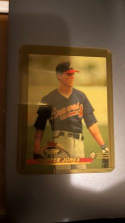 Chipper Jones Atlanta Braves Baseball Card