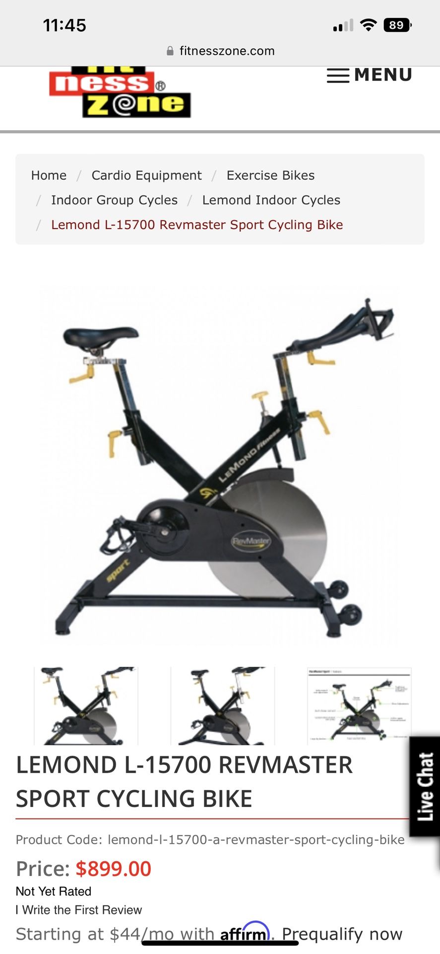 Lemond Probike Indoor Trainer LeMond Exercise Bike