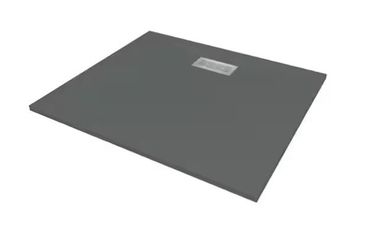 48 in. L x 42 in. W x 1.125 in. H Solid Composite Stone Shower Pan Base