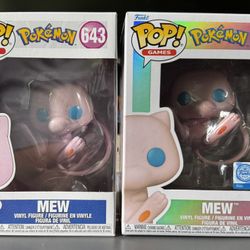 Pokemon Funko Pop Mew Pokémon Center Exclusive