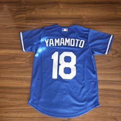 Dodgers Youth Yamamoto Blue Jerseys $50ea  S M L Xl 