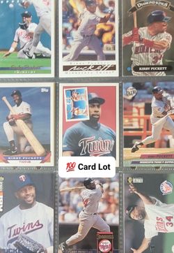 ⚾️ 💯 Card Lot - HOF Kirby Puckett Cards