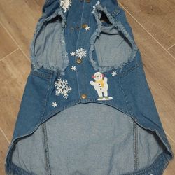 Dog Jean Vest