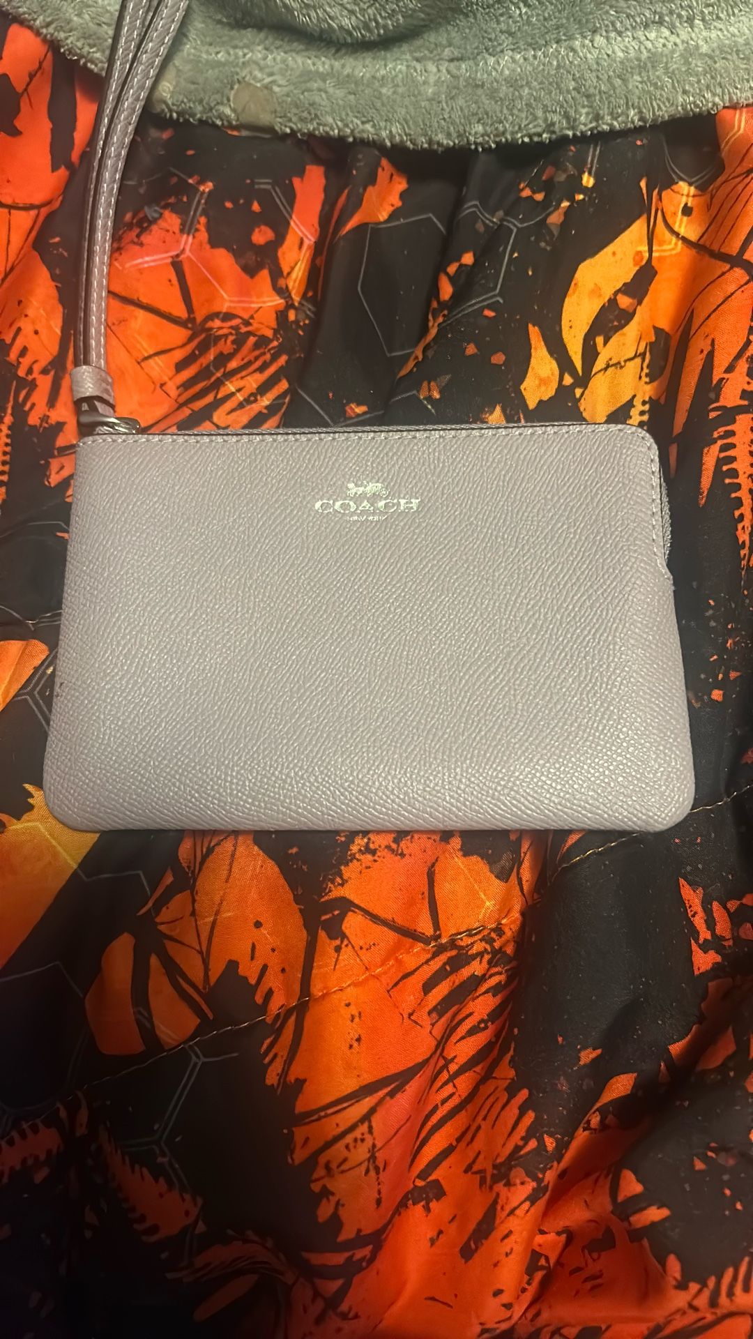 Purple Coach Wallet