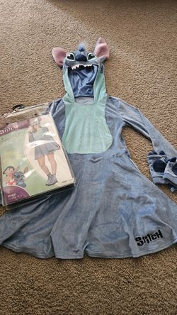 Girls Stitch Halloween Costume 