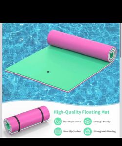 10 FT Floating Water Mat - 1.5" Thick Foam Lake & Pool Float