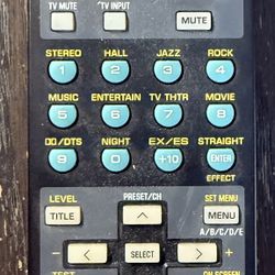 Yamaha Remote No Cover!
