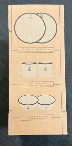 Pendleton 6 pice dish set