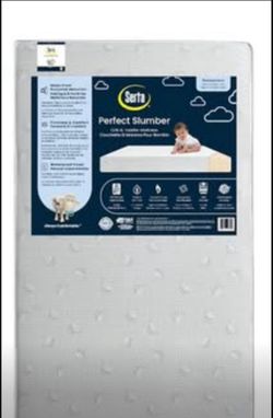 Serta Perfect Slumber Dual Sided Crib and Toddler Mattress