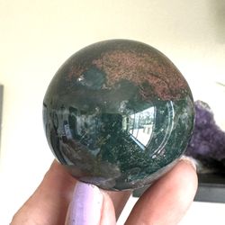 Green Jasper Sphere 