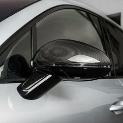 Brand New 2014-2018 Porsche Macan 100% Real Carbon Fiber Side View Mirror Cover Cap
