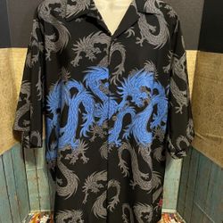 Vintage Pineapple Connection Button Up