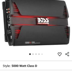 Boss Audio Phantom 5000 Watt Class D Monoblock 