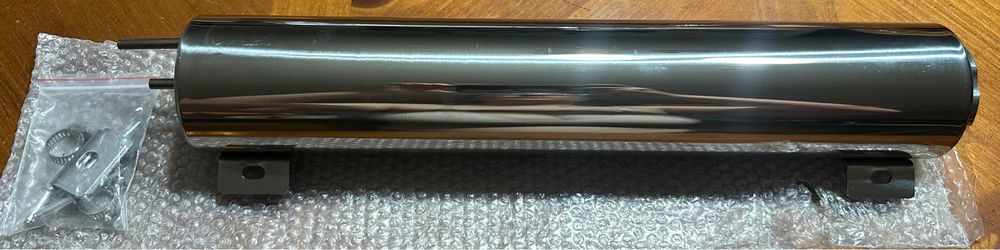🔥 aaNew BATONECO Stainless Steel Radiator Overflow Tank 50oz 3” x 16” Polished