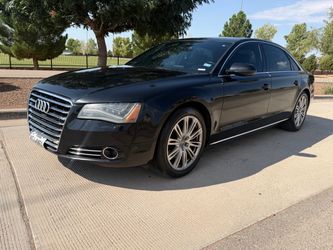 Audi A8 Black Luxury Sedan