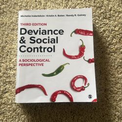 Third Edition Deviance & Social Control 