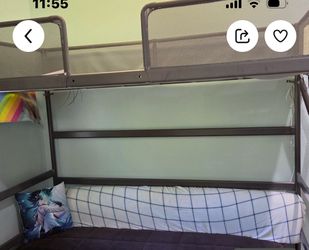 Two bed frames tin size