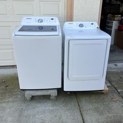 Samsung Washer And Gas Dryer 