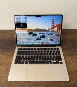 13.6" MacBook Air M3 8 Core*256GB SSD*8GB RAM