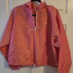 Pink Girl Rebel Windbreaker