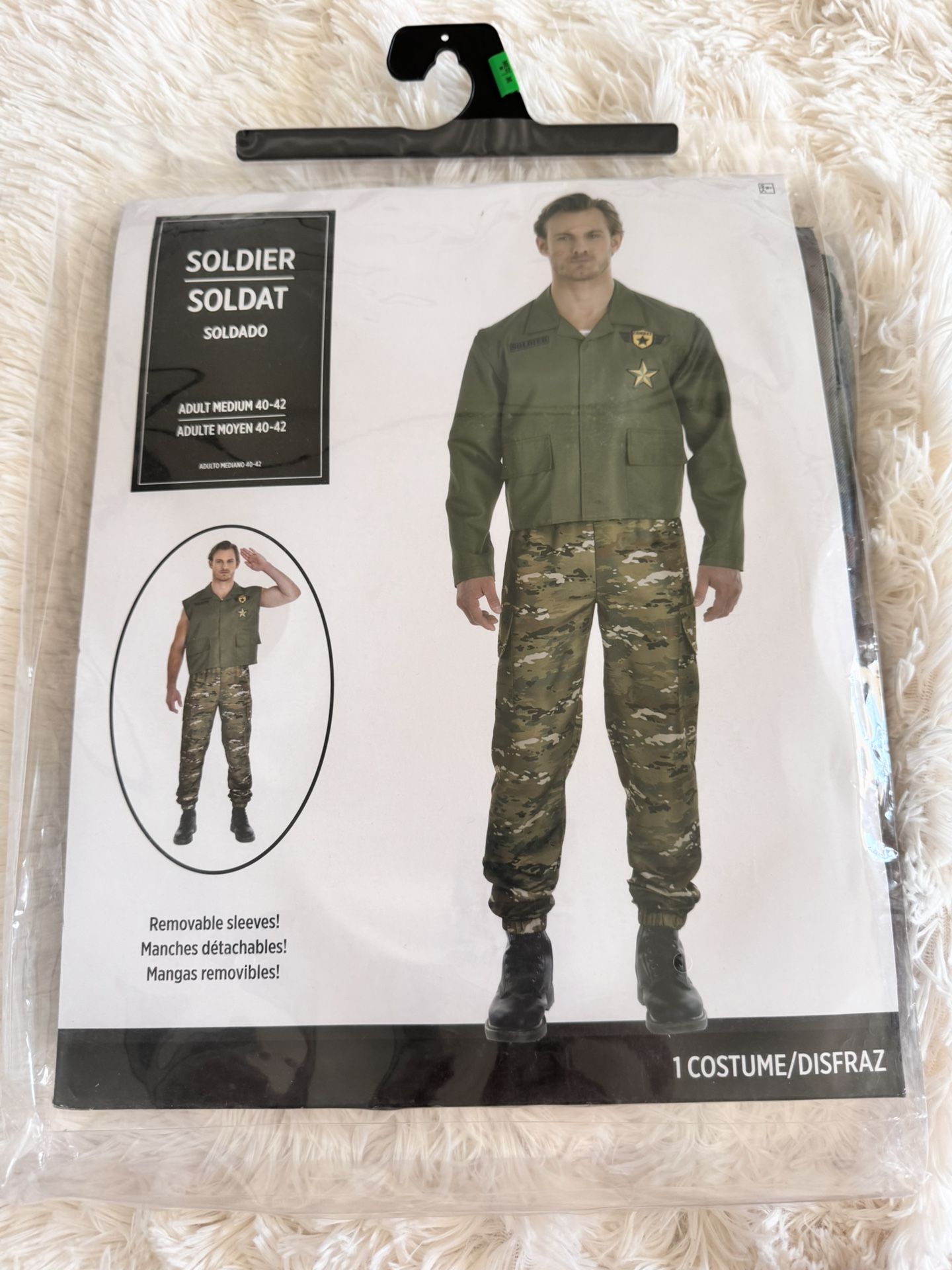 Costume soldier Adults - Size M- New
