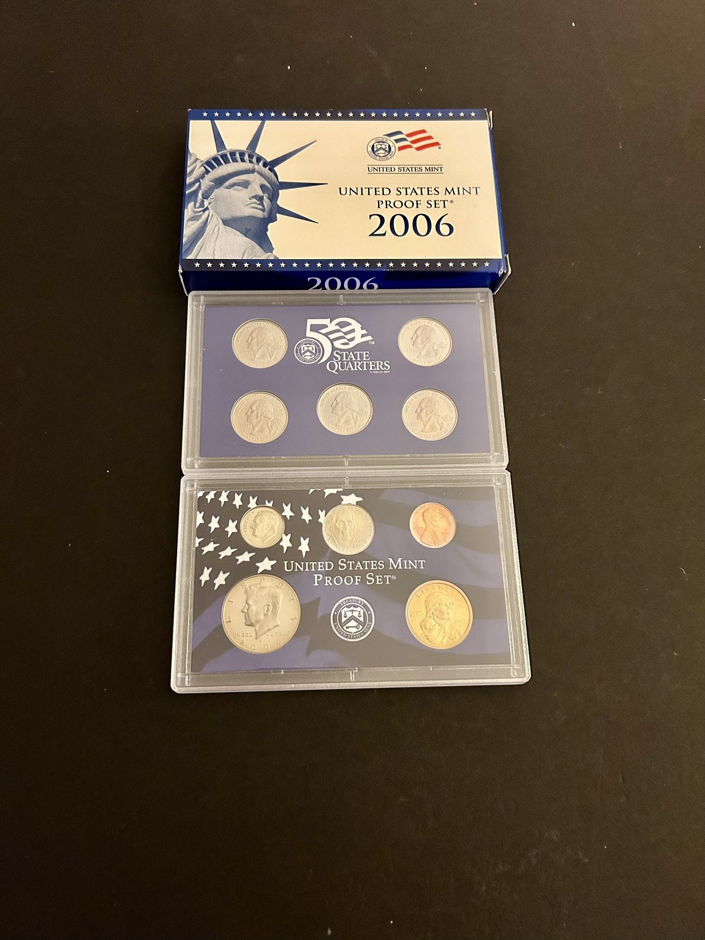 Coins – Brilliant Uncirculated 2006S Proof Set In  Original Packaging - San Francisco Mint – Total 10 Coins 